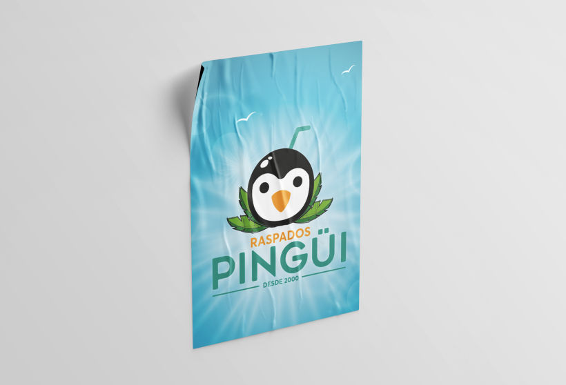 Raspados Pingüi | Imagotipo 2