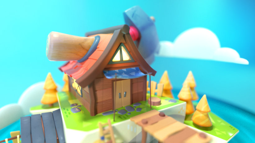 My Course Project: Creating Miniature 3D Worlds with Procreate and Cinema 4D 4