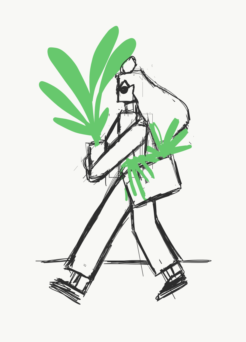 Plant Lover illustration 2