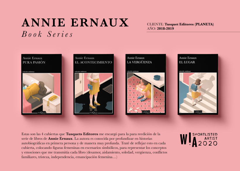 Annie Ernaux Book Covers -1