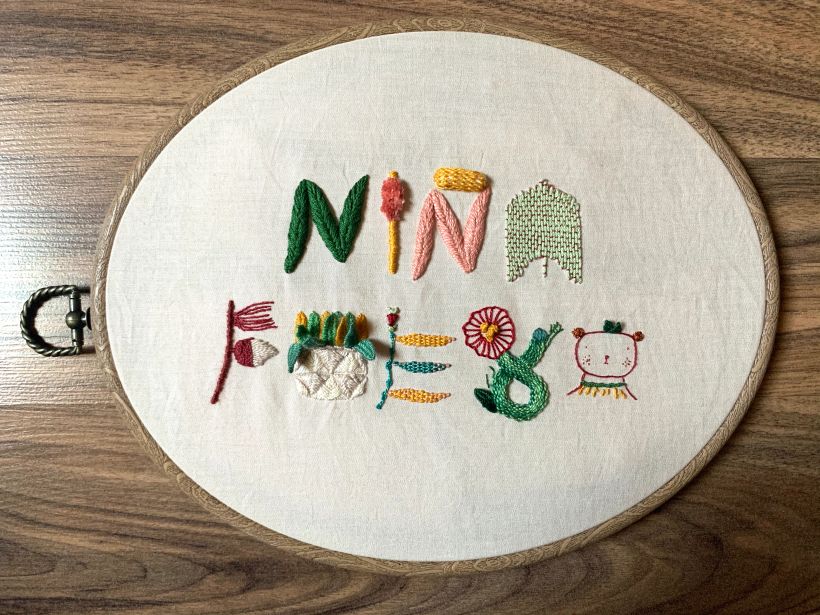 My project in Introduction to Raised Embroidery course 0