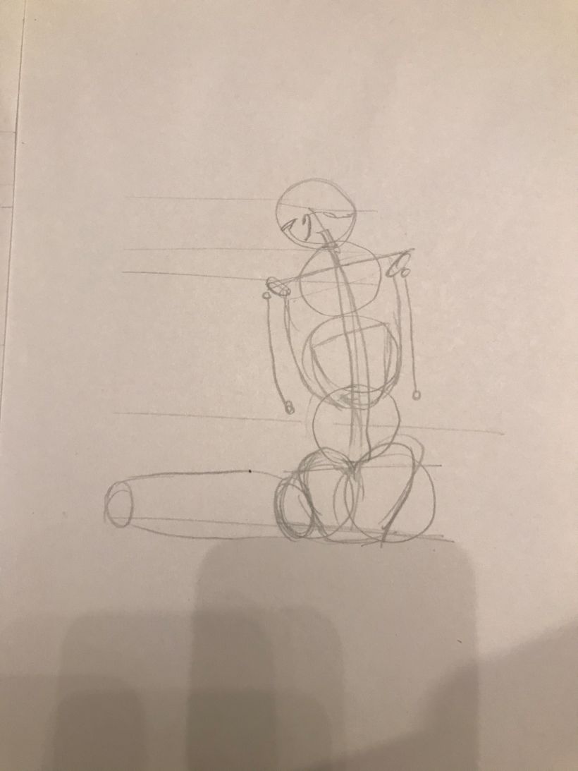 Mi Proyecto del curso: Dibujo anatómico para principiantes 2