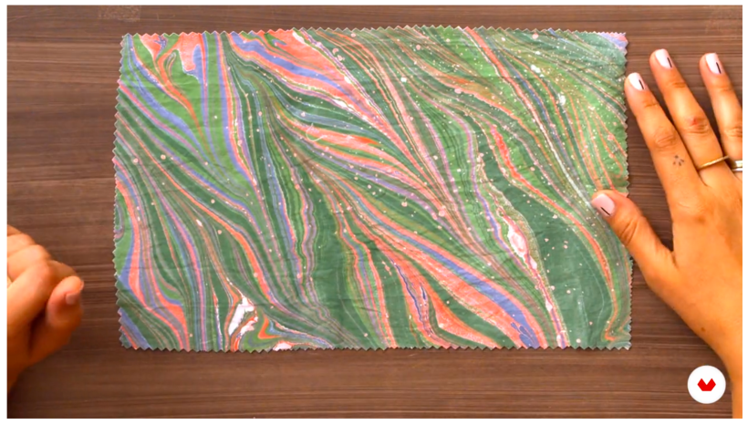 What is Fabric Marbling?
