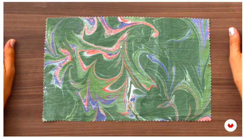 What is Fabric Marbling?