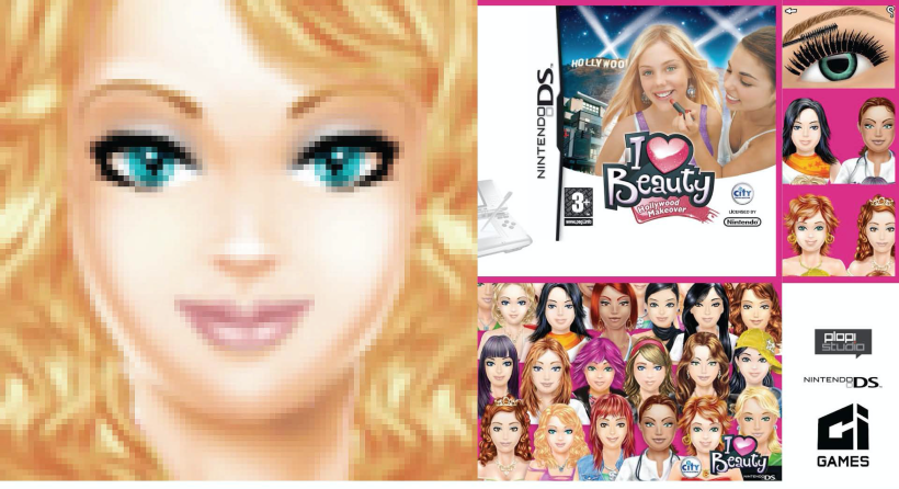 I Love beauty. Hollywood Makeover / Nintendo DS