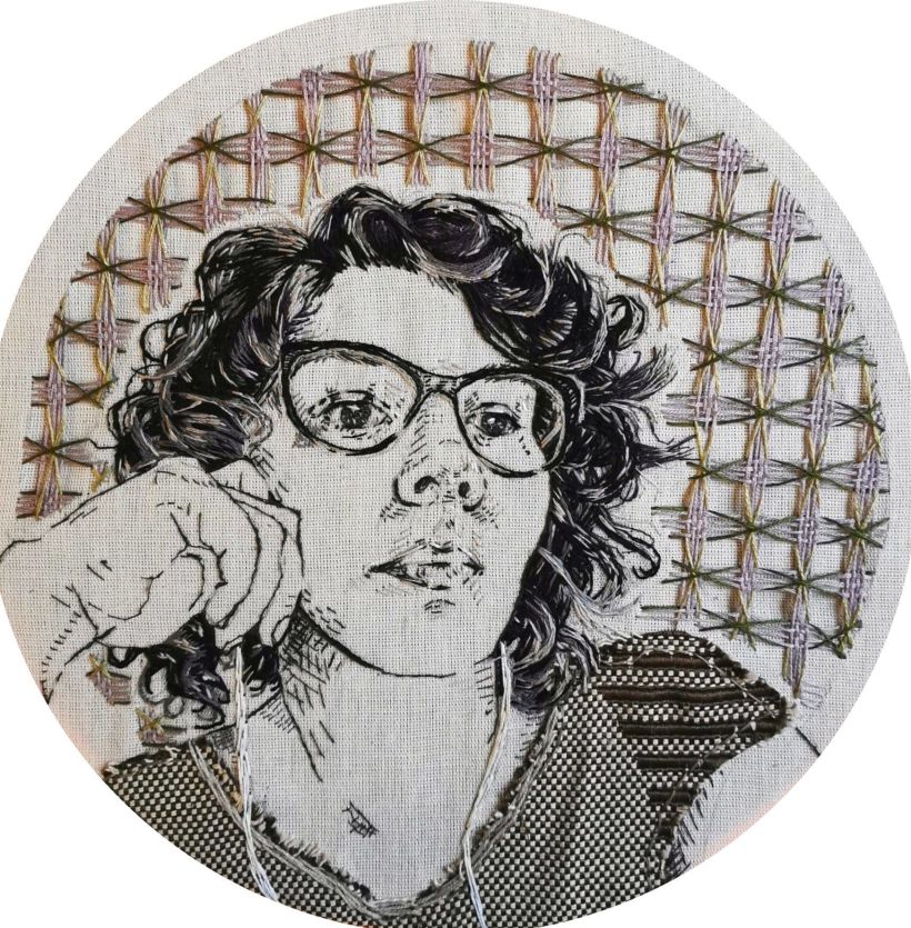 Mi Proyecto del curso: Creación de retratos bordados -1