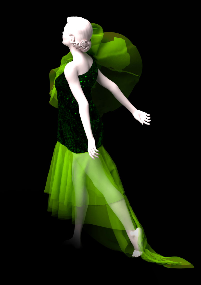 Virtual Fashion · Verde -1