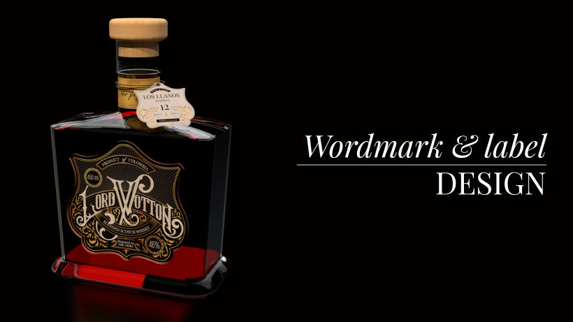Wordmark Design | Lord Wotton Whisky 0