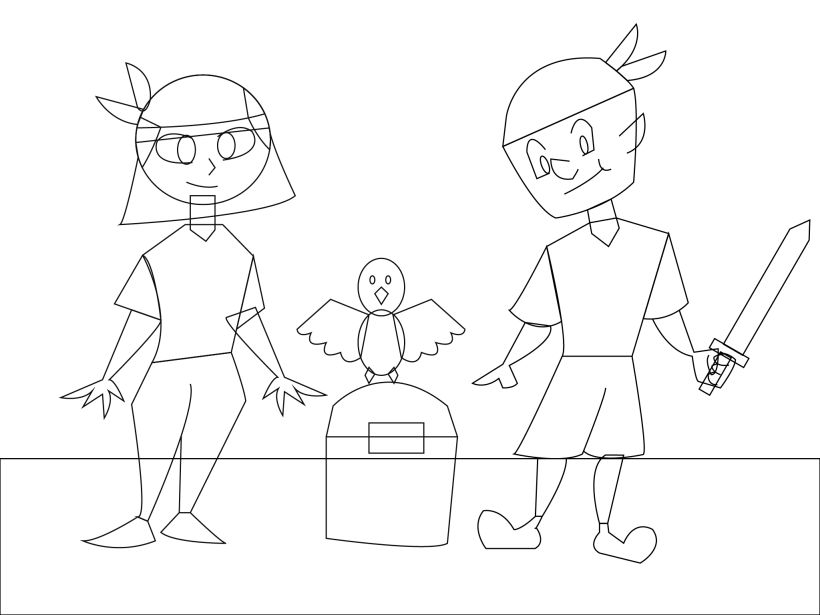 Mi Proyecto del curso: Diseño de personajes retro para animación 1