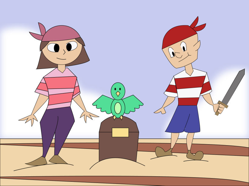 Mi Proyecto del curso: Diseño de personajes retro para animación 2