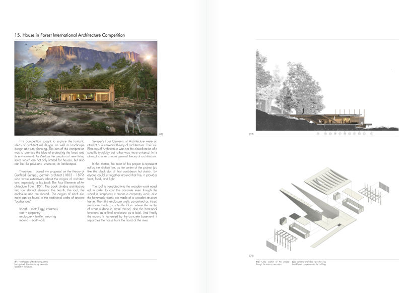 15. House in Forest International Architecture Competition -1