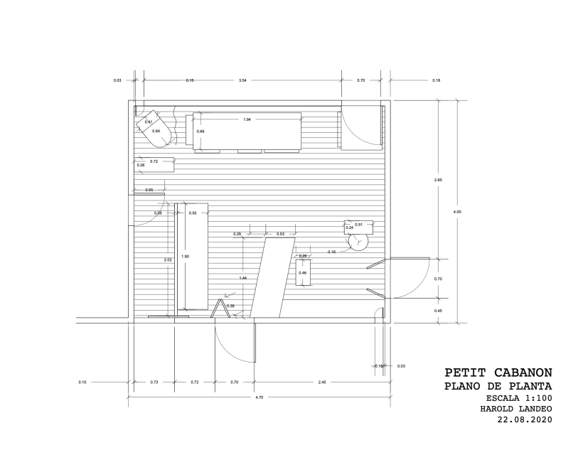 Mi Proyecto del curso: Introducción al dibujo arquitectónico en AutoCAD 0