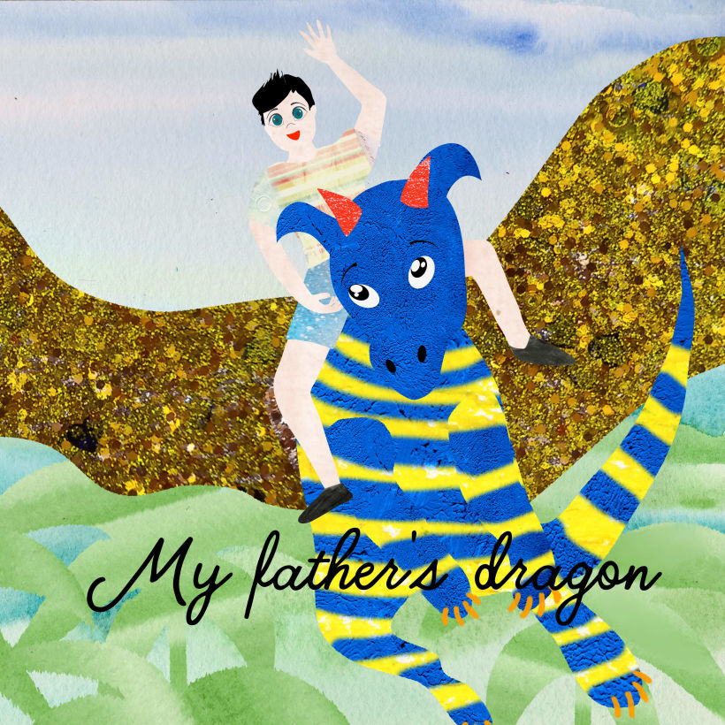 cover my father's dragon (el dragon de mi papa) versión 2