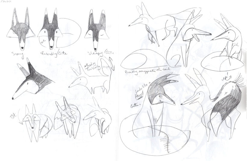 Fox Sketches