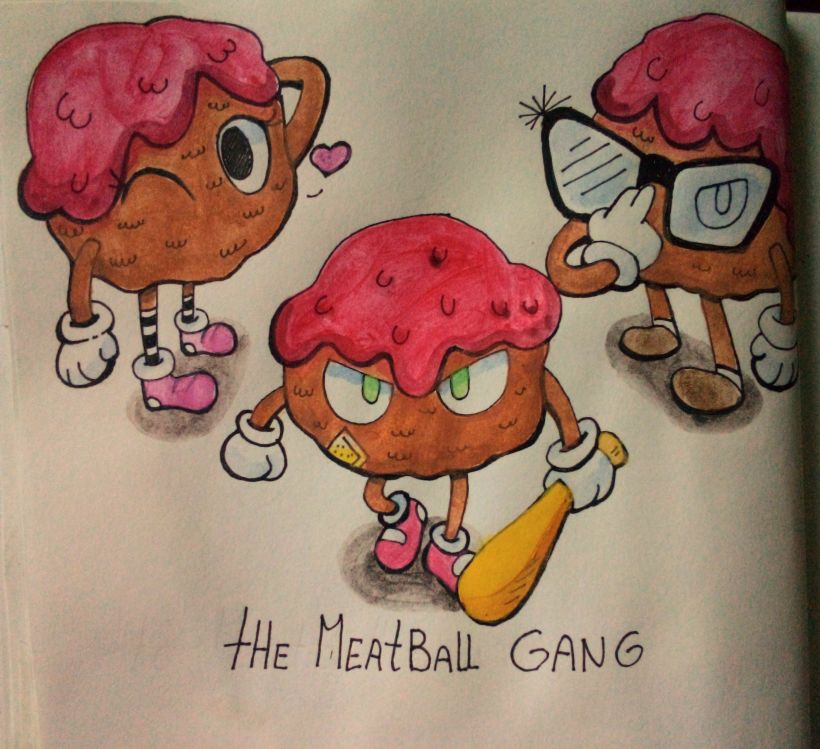 The meatball gang
