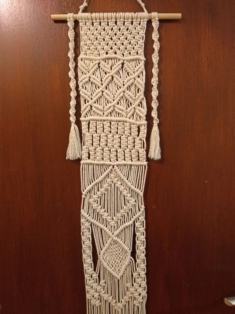 My project in Macramé: Basic and Complex Knots course 2