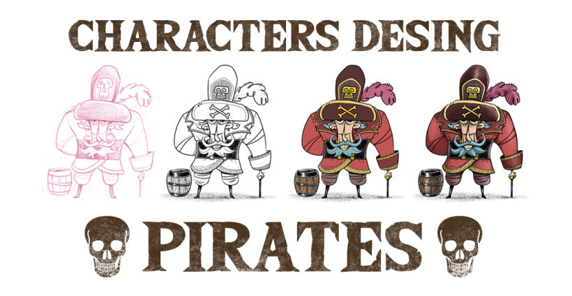 CHARACTERS DESIGN: PIRATES 0
