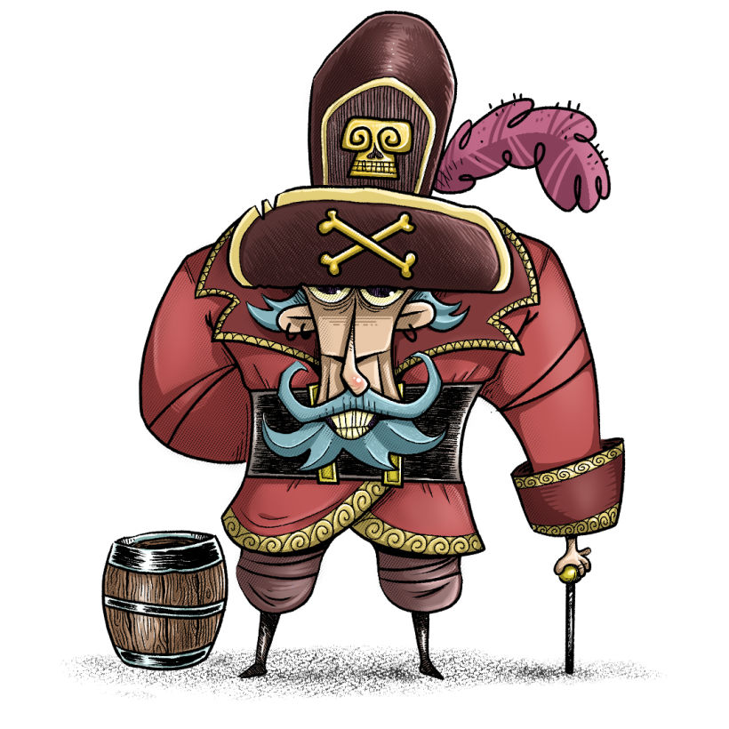 CHARACTERS DESIGN: PIRATES 4