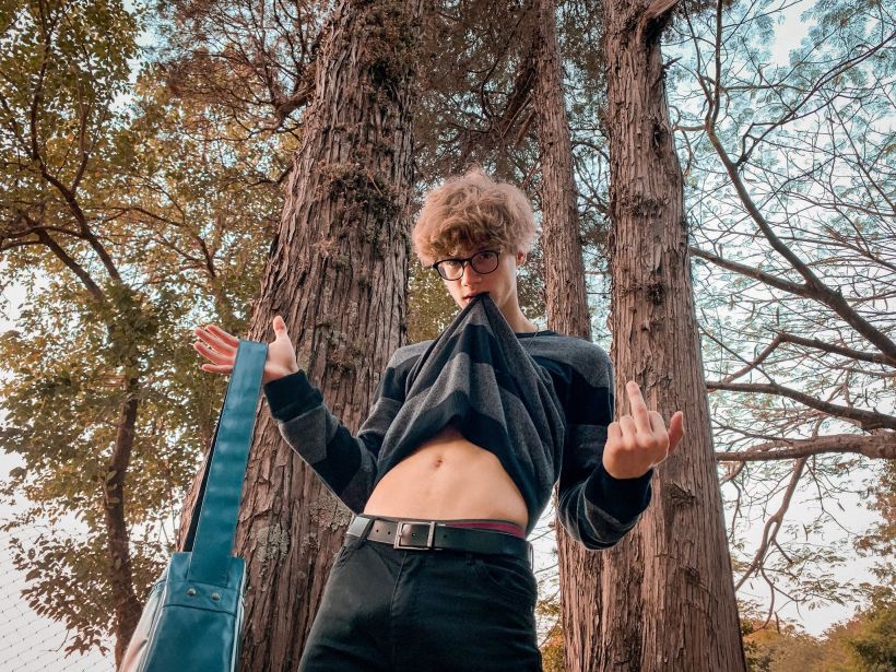 E-boy in the forest 1