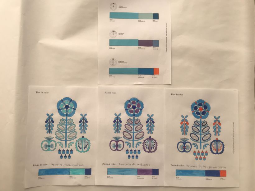 Mi Proyecto del curso: Teoría del color para proyectos textiles 0