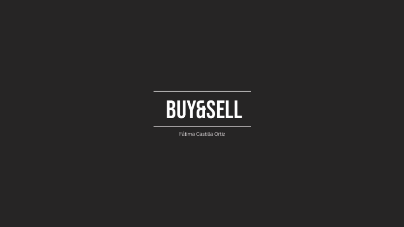 Buy&Sell - Proyecto UX -1