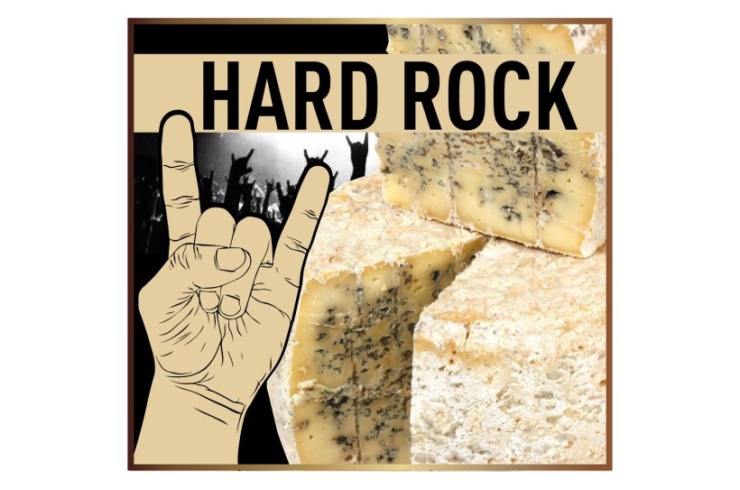 Clasificación de tipos de queso género HARD ROCK