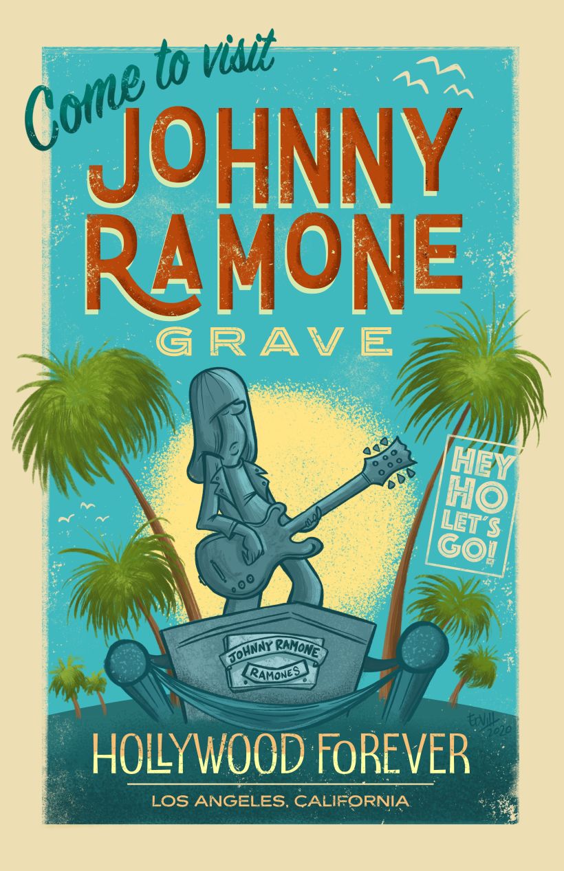 Come to visit... Johnny Ramone Grave! 0
