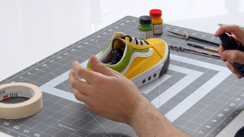 Tutorial Diseño de moda: tips para customizar tus sneakers 11