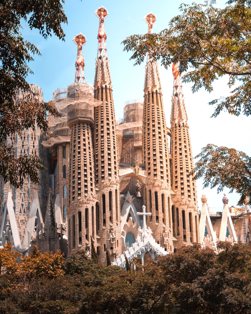 Templo Expiatorio de la Sagrada Familia. Barcelona (España). Antoni Gaudí. Foto: Louisa Schaad