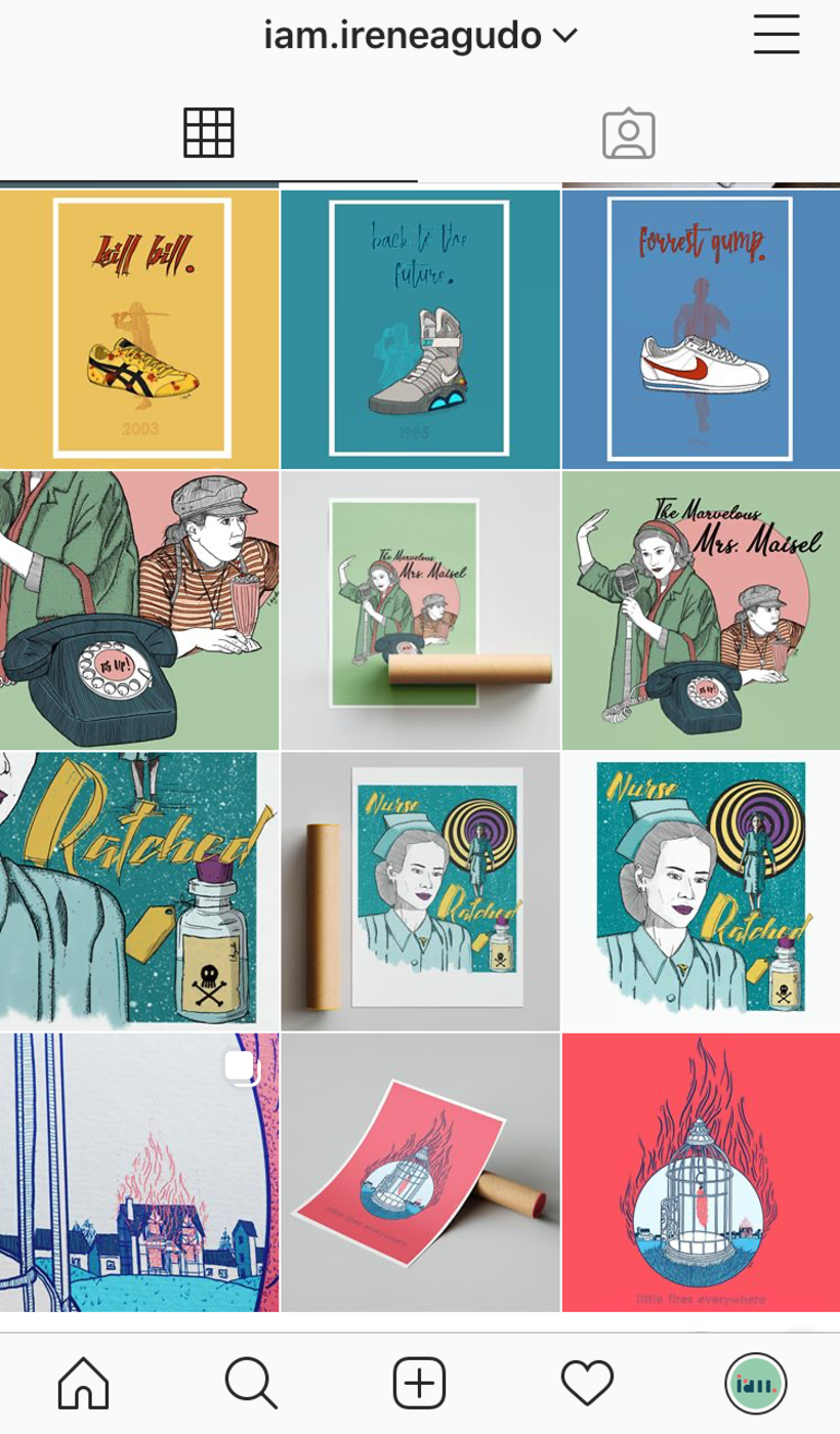 Mi Proyecto del curso: Creación de un porfolio de ilustración en Instagram 0