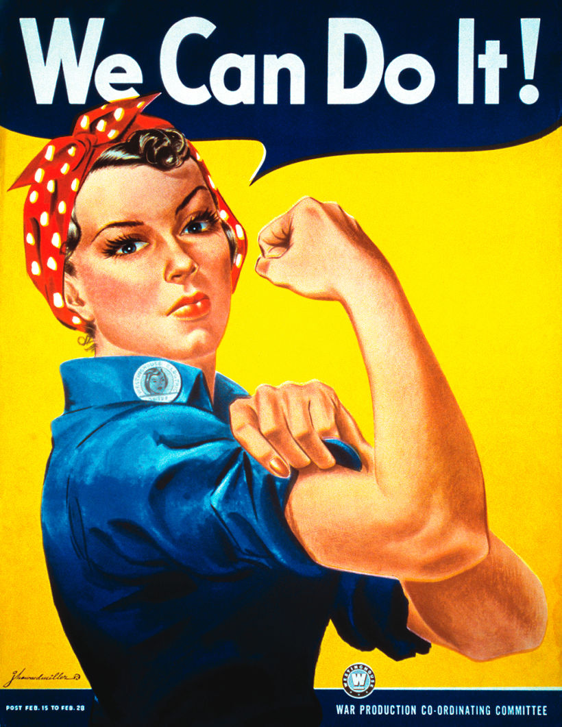 Cartaz "We Can Do It!", da companhia Westinghouse Electric