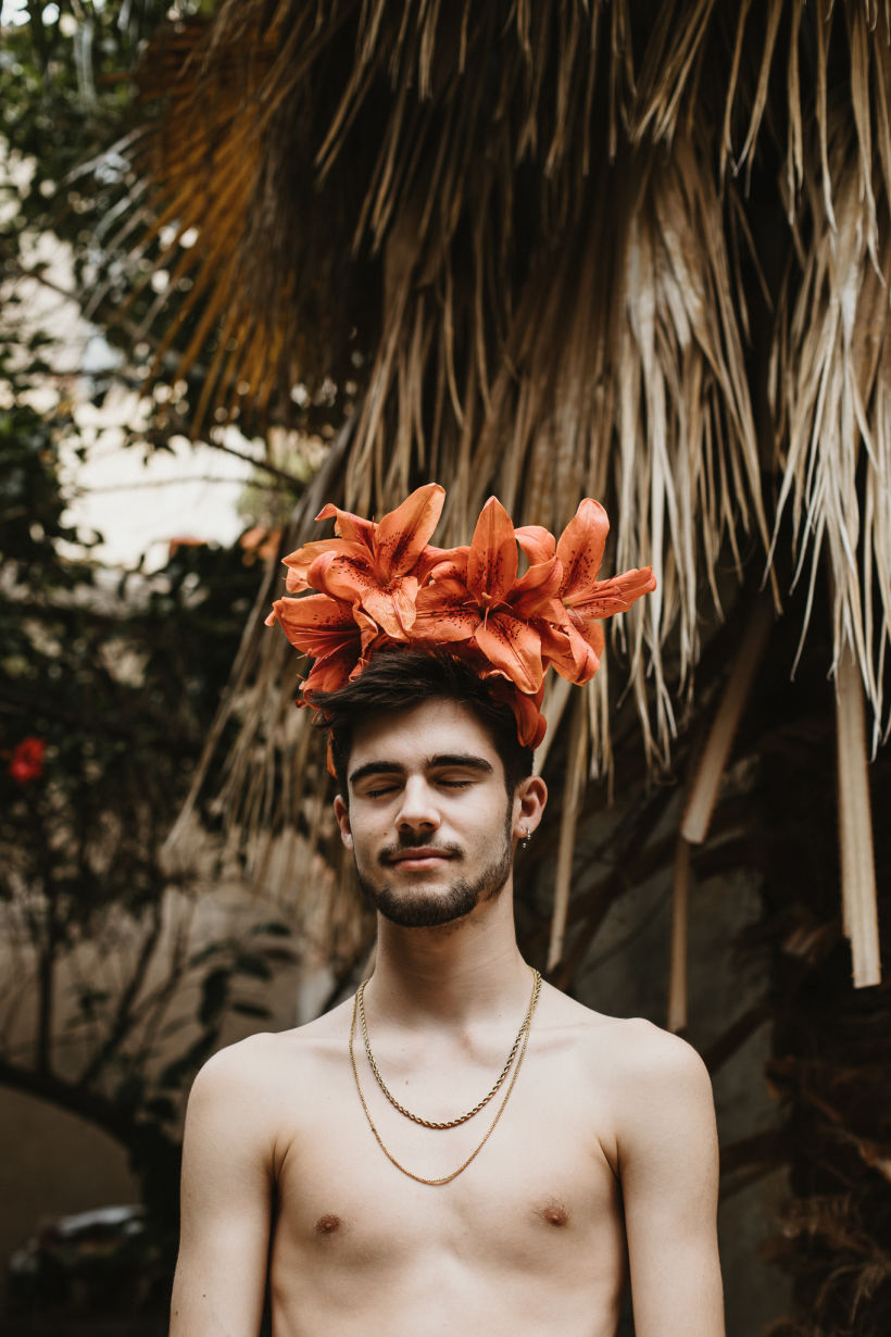 Halloween Boy - Floral Crown 1