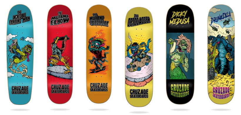 Cruzade Skateboards - Colección Tablas 2020 1