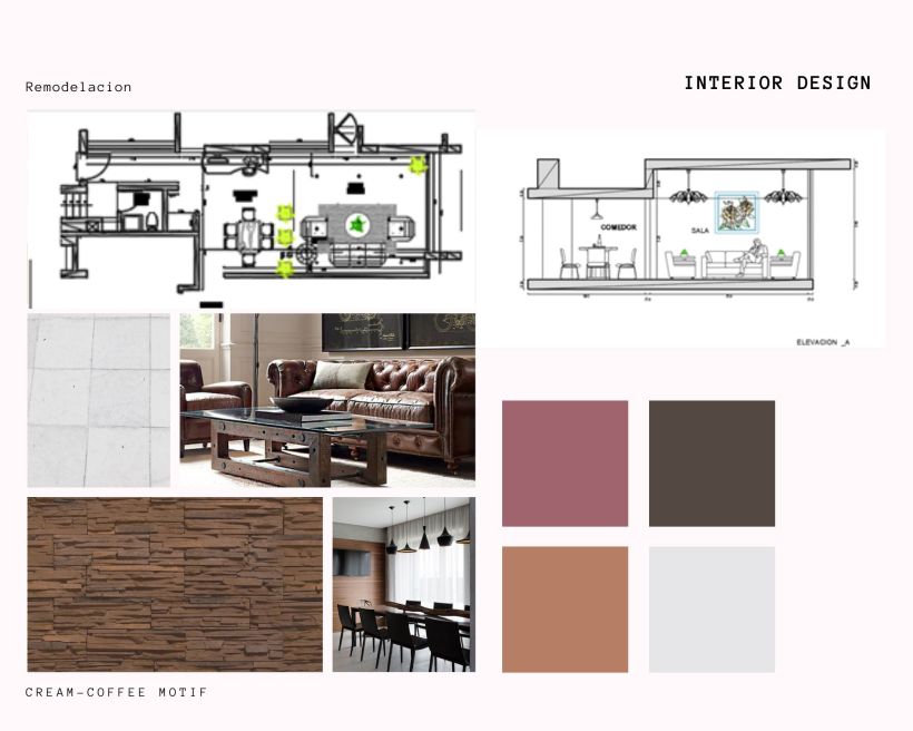 Mi Proyecto del curso: Diseño de interiores para espacios multifuncionales 1