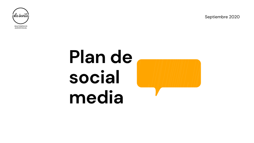 Productora audiovisual- Social Media Plan en proceso 0