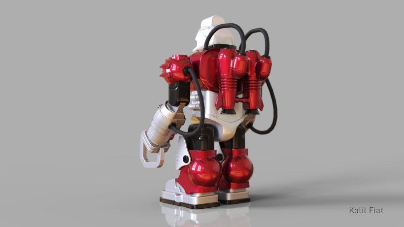 Introducción al modelado hard surface: Robot 5