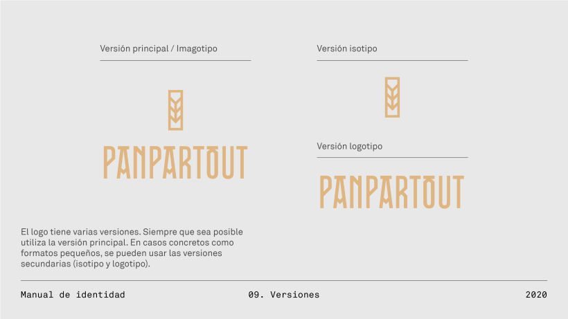 PANPARTOUT - Identity manual 10