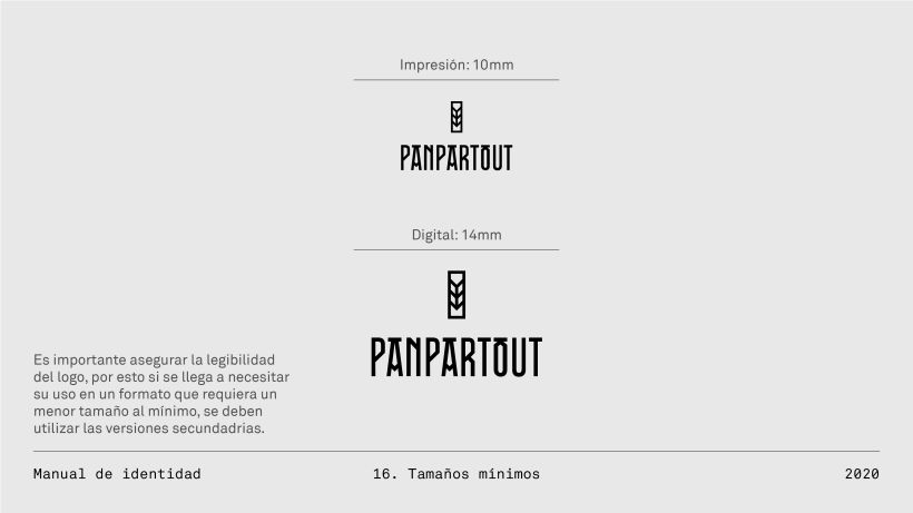 PANPARTOUT - Identity manual 17