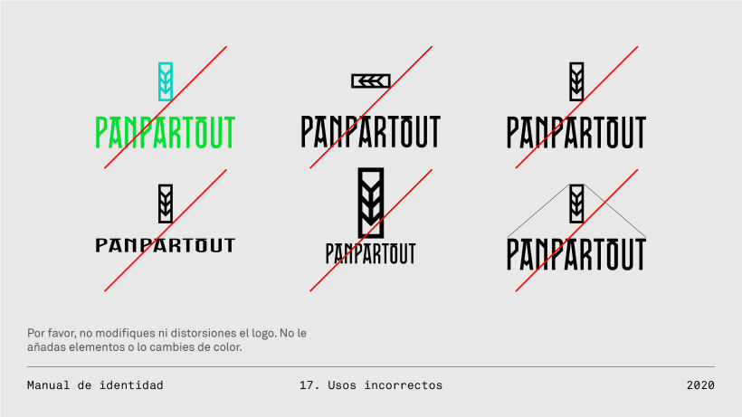 PANPARTOUT - Identity manual 18