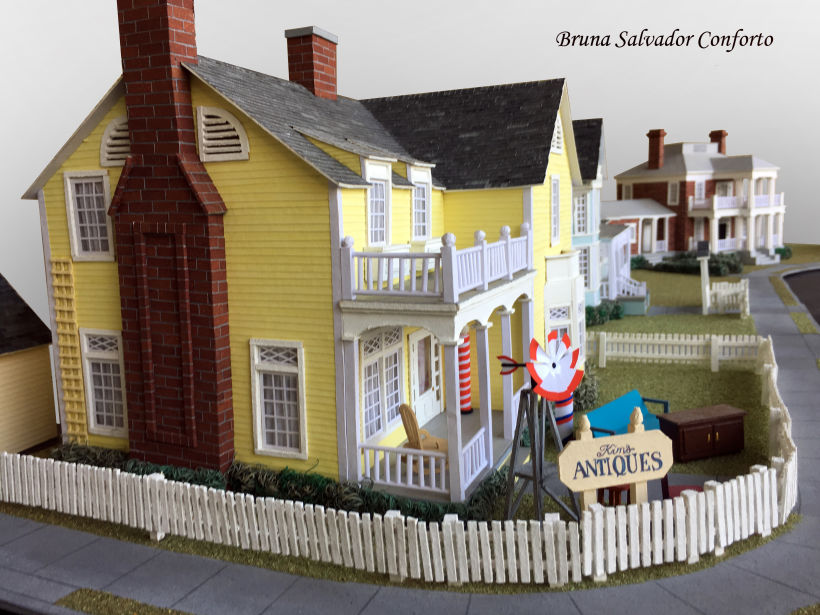 Maquete Stars Hollow - Gilmore Girls 2