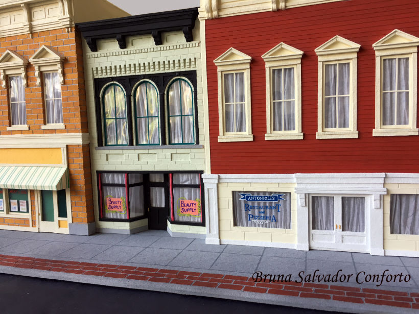 Maquete Stars Hollow - Gilmore Girls 8