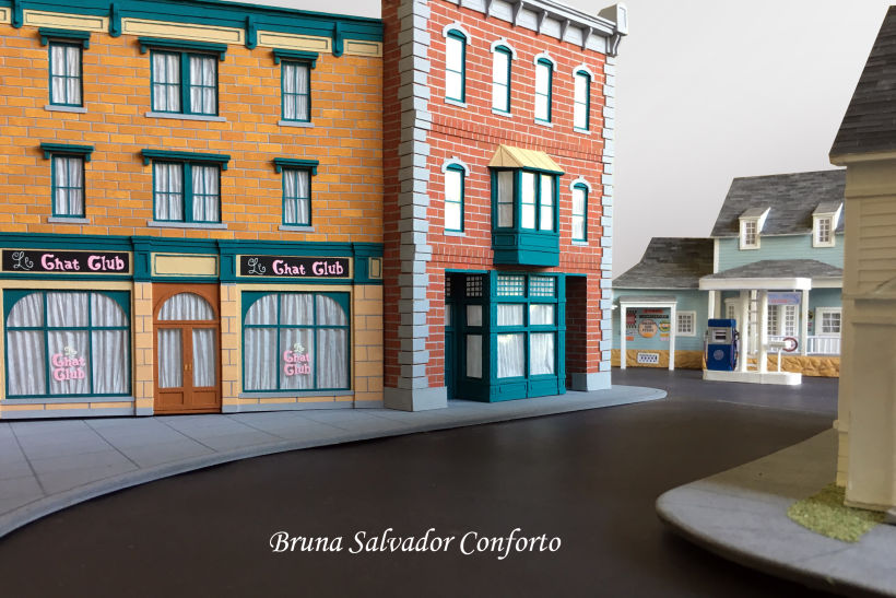 Maquete Stars Hollow - Gilmore Girls 9