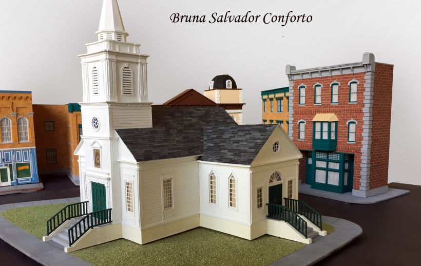 Maquete Stars Hollow - Gilmore Girls 10