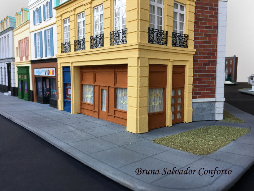 Maquete Stars Hollow - Gilmore Girls 12
