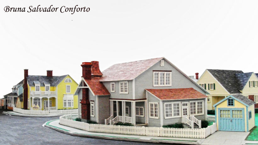 Maquete Stars Hollow - Gilmore Girls 16
