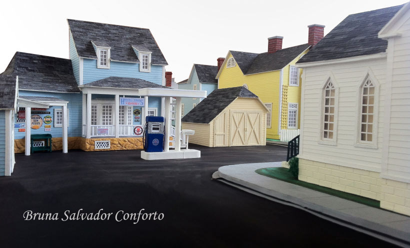 Maquete Stars Hollow - Gilmore Girls 18