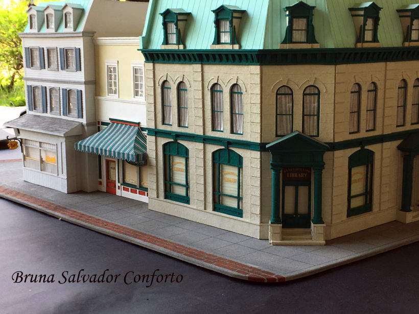 Maquete Stars Hollow - Gilmore Girls 22