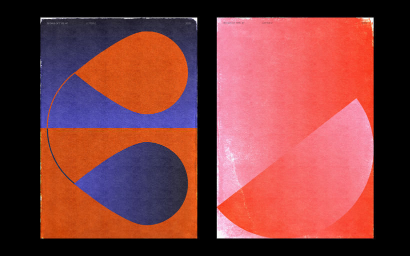 36 days of Type vol.7 Geometrical Abstraction 2