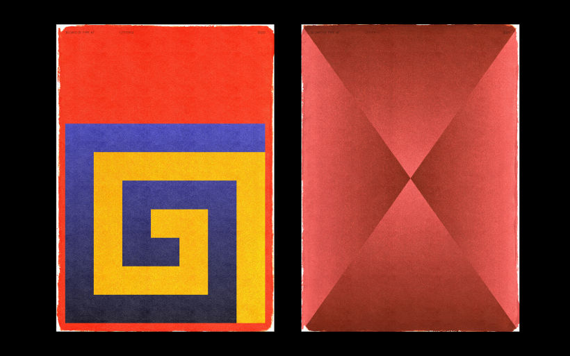 36 days of Type vol.7 Geometrical Abstraction 4