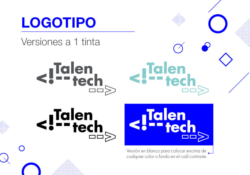 Diseño de marca Talentech 7